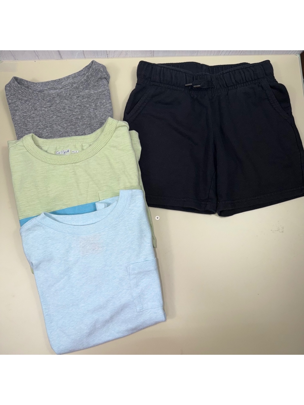 Cat & Jack Boys Size XS 4/5 4-Piece Clothing Lot